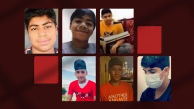 six minors to a year in prison