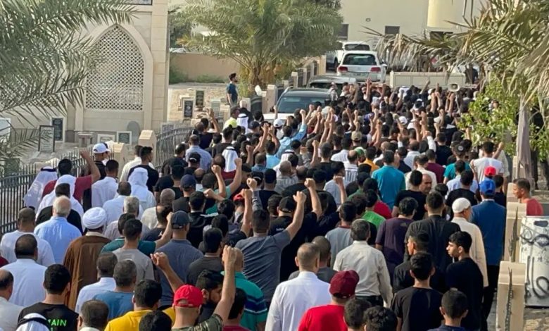النظام الخليفي يكرس حظر الحق في التجمع السلمي في البحرين